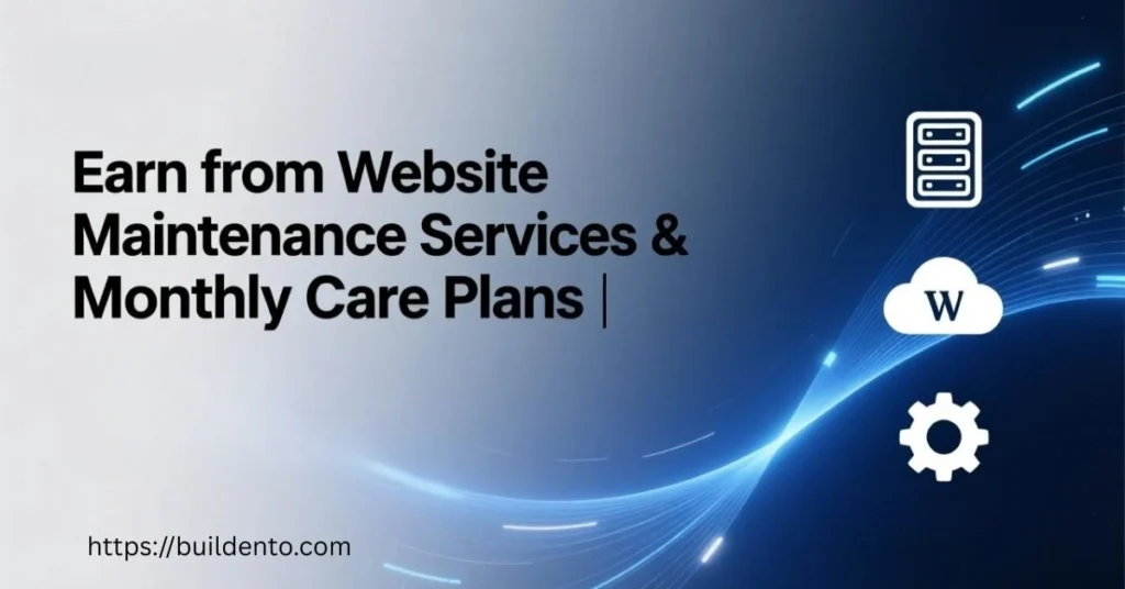 Earn from Website Maintenance Services & Monthly Care Plans Step-by-Step Guide