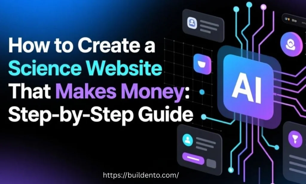 How to Create a Science Website That Makes Money in 2026: Step-by-Step Guide