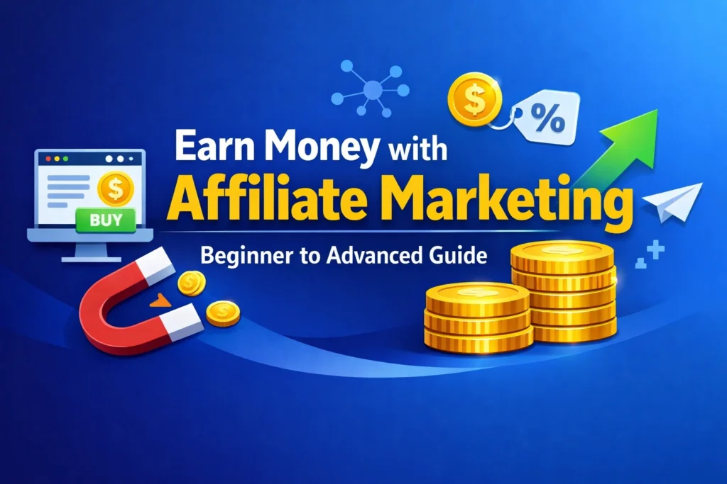 How to Earn Money from Affiliate Marketing (Beginner to Advanced Guide 2026)