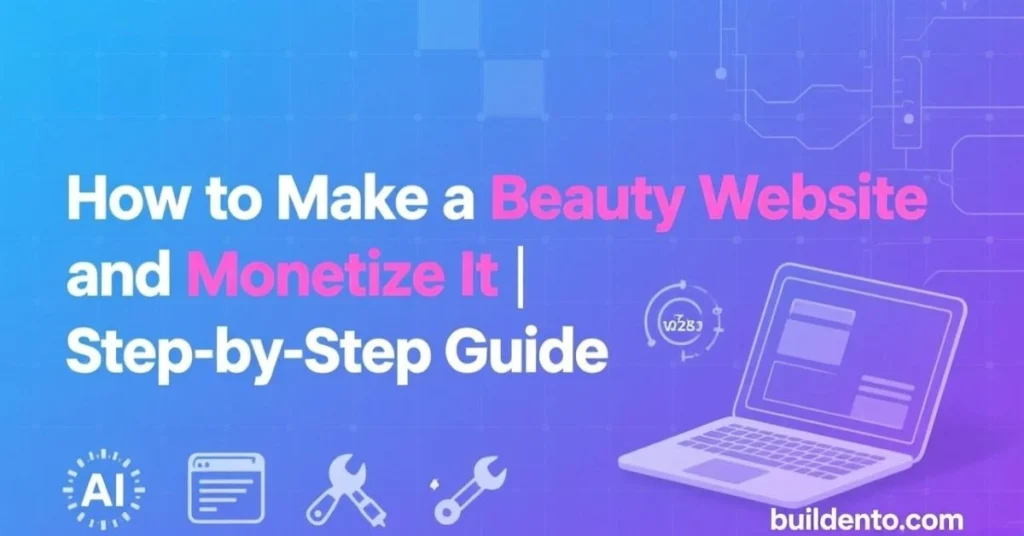 How to Make a Beauty Website and Monetize It in 2026 | Step-by-Step Guide
