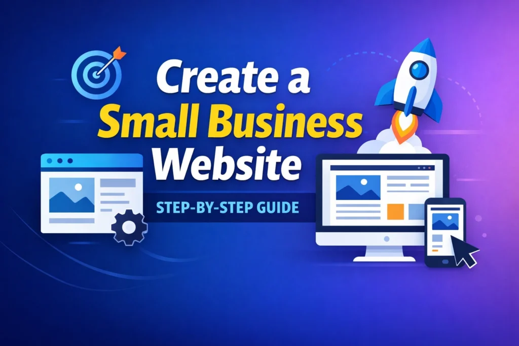 How to Make a Small Business Website in 2026 Step-by-Step Guide for Beginners